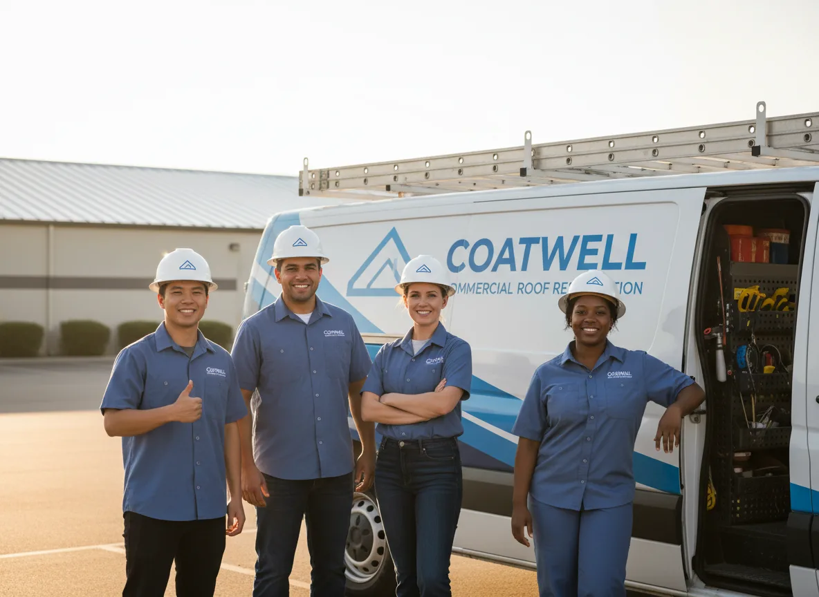 Commercial roof coating company in Applegate, MI